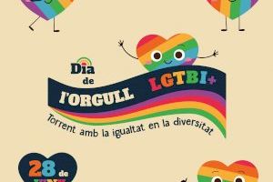 Torrent programa actividades de sensibilización con motivo del Día del Orgullo LGTBI+