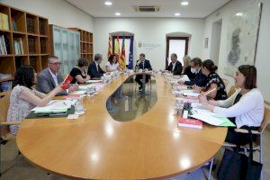 Ximo Puig ha presidit el Ple del Consell celebrat a Benicàssim