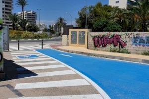 Los vecinos del PAU 5 ya pueden acceder a la playa de San Juan a través del nuevo paso peatonal