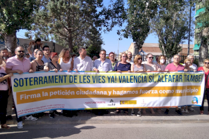 Los municipios de la Mancomunitat de l'Horta Sud se unen para pedir el soterramiento de las vías