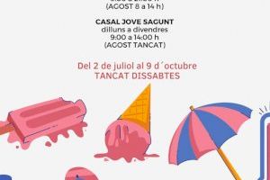 Els casals jóvens del municipi modifiquen els seus horaris en la temporada estival