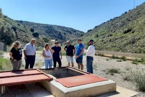 Los trabajos impulsados por la Diputación y la Conselleria en el pozo de Llargueres II garantizarán el agua potable en Benassal y Vilafranca