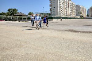 Gandia comptarà en breu amb un nou pàrquing gratuït en la zona d'equipaments de la platja