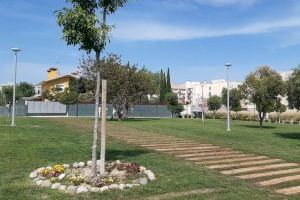 El jardí de la Cooperativa Agrícola Sant Isidre estrena enllumenat