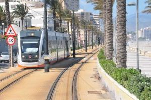 TRAM d'Alacant cuenta con más de 20 paradas que dan acceso a diferentes playas de la provincia de Alicante