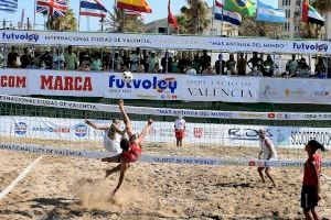 El estadio de la playa de las Arenas alberga el 25º internacional ciudad de Valencia