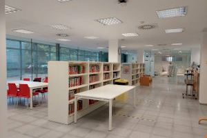 Finalizan las obras de mejora de la biblioteca municipal Martí i Gadea del barrio de Na Rovella