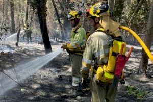 Controlado el incendio de Beniarrés