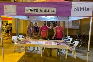 Foios instal·la un punt violeta durant la celebració de les seues festes