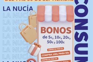 La Campaña de “Bonos Consumo La Nucía” comenzará en septiembre