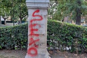 Ciudadanos denuncia actos vandálicos contra esculturas y bustos de Valencia