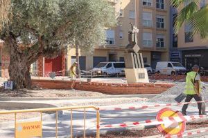 Onda avanza en la remodelación de la Plaza Corts Valencianes y suma una nueva zona infantil