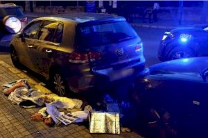 Dos detenidos tras dañar cerca de cincuenta vehículos intencionadamente en Alcoy