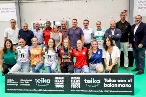 Teika apuesta por el balonmano femenino de la Comunitat