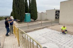 El Ayuntamiento de Elche amplía el Cementerio Nuevo con 337 nichos más y mejora su accesibilidad