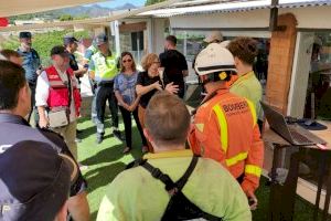 La Agencia Valenciana de Seguridad y Respuesta a las Emergencias realiza un simulacro de rotura de una presa en el Depósito Cola de Sagunt