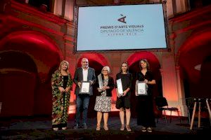 Teresa Lanceta, Patricia Gómez i Mª Jesús González ganadoras de los Premios Alfons Roig de la Diputació