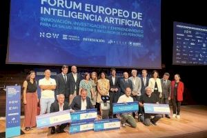 La spin-off Newmanbrain del PCUMH, reconocida en el I Fórum Europeo de Inteligencia Artificial por su tecnología para uso biomédico