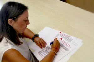 Cristina Escoda oficializa su candidatura a las primarias del PSOE a la alcaldía de Benidorm