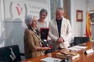 L'actriu valenciana Teresa Lozano rep la Medalla del Consell Valencià de Cultura