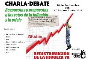 Debate sobre la crisis y la inflación en Valencia