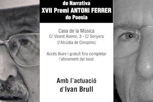 L’Associació Cultural la Garrofera de l’Alcúdia de Crespins lliura dissabte els seus premis de narrativa i de poesia