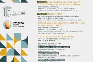 Paterna celebra el Día de la Biblioteca con una extensa programación cultural para fomentar la lectura