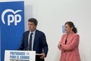 Mazón: “No sabemos a qué se dedica Puig si siempre vuelve de Madrid sin financiación y somos los últimos en los PGE”