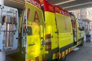 Un ferit per un accident entre un patinet i un cotxe a València