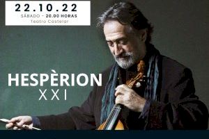 Agotadas las entradas para el concierto que Jordi Savall ofrece mañana en el Teatro Castelar