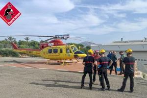 Fallece un hombre mientras limpiaba una senda en la montaña de Polop de la Marina