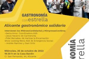 El Instituto Juan Gil-Albert organiza una conferencia sobre el proyecto “Alicante Gastronómica Solidaria”