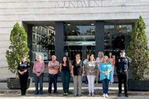 Burriana guarda un minuto de silencio por el último asesinato machista en la Comunidad Valenciana