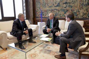 El CEO de Iberdrola España se reúne con el president de la Generalitat, Ximo Puig