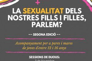 Xàbia ofereix un taller de pares i mares per a acompanyar als fills i filles en el descobriment de la sexualitat