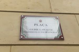 Elche rinde homenaje con una plaza a la cineasta Gudie Lawaetz por su contribución a la difusión del Misteri por todo el mundo