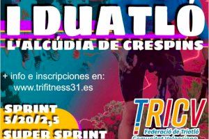 La Regidoria d’Esports organitza per a I’11 de desembre el I Duatló l’Alcúdia de Crespins