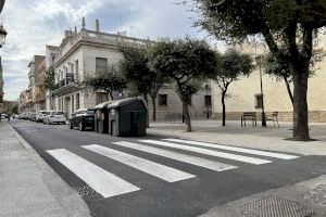 Alboraya reasfalta nuevos tramos de calles para mejorar la seguridad y la accesibilidad