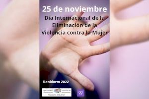 Benidorm conmemora el Día Internacional para la Eliminación de la Violencia contra la Mujer con cinco jornadas de actividades