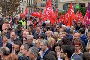 El Equipo de Gobierno de Elche apoya las reivindicaciones por una financiación justa de la Comunidad durante la concentración en Alicante