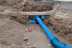 Almenara realiza una actuación para que el agua potable vaya directamente a la red si surgen incidencias en el Depósito de la Corona