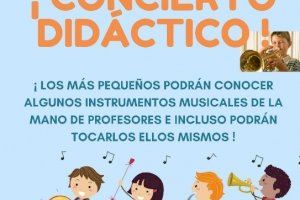 La Unió Musical Porteña oferix este dissabte un concert didàctic per a xiquets i xiquetes