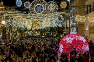 Encendido de luces de navidad en Elche: horario y lugar