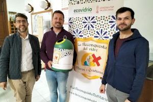 Ecovidrio y el Ayuntamiento de La Font de la Figuera fomentan el reciclado de envases de vidrio durante las fiestas de Moros y Cristianos