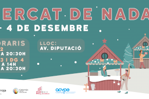 El Mercat de Nadal situará a Catarroja como un gran escaparate comercial durante el fin de semana