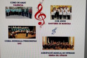 Festival de coros y banda de música para mayores