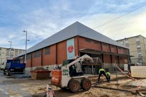 Elda mejora la red de aguas pluviales y el saneamiento del mercado de San Francisco de Sales para evitar filtraciones en el sótano