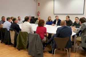 Castelló aborda el futur parc de la zona verda d’Almalafa amb els propietaris dels terrenys