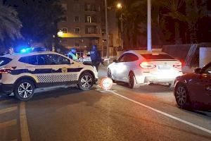 La Policía Local inicia la campaña navideña de controles de alcoholemia en distintos puntos de Elche