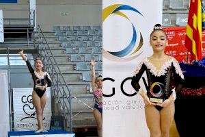 Alba Costa, del Club de Gimnasia Rítmica de Alcàsser, se proclama campeona absoluta de la Comunitat Valenciana